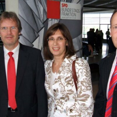 mit Jens Bullerjahn im Bundestag